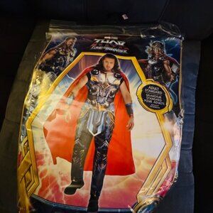 Adult Thor Costume Thor: Love and Thunder - Marvel Costume w/cape NWT Party City